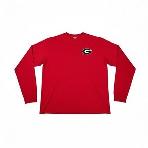 Champion Georgia Bulldog Pride Red Long Sleeve Tee